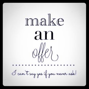 Reasonable offers welcome! ☺️